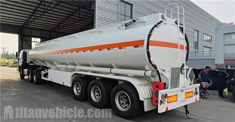 35000 Liters Petrol Tanker Trailer for Sale In Namibia