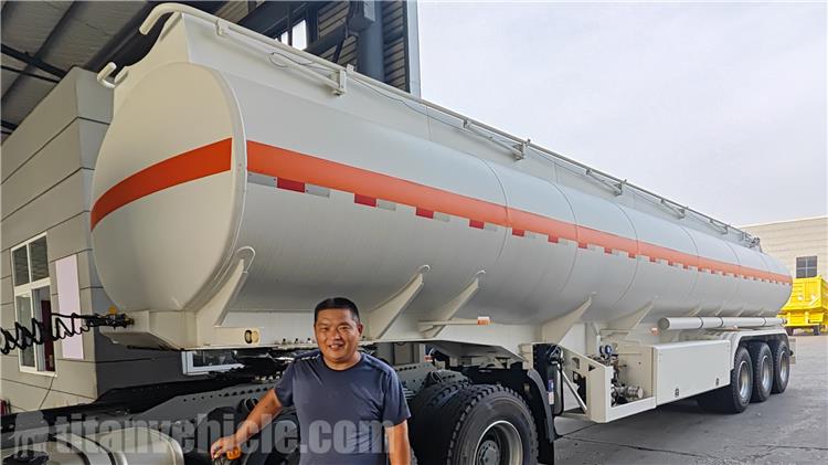 35000 Liters Petrol Tanker Trailer for Sale In Namibia