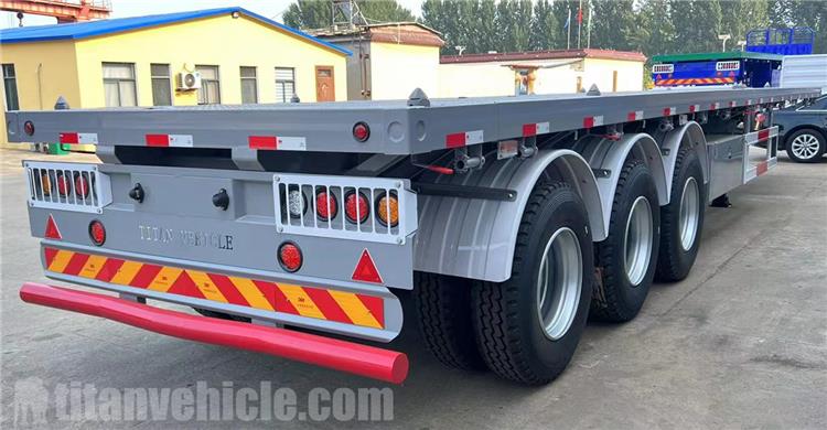 Tri Axle Flat Deck Trailer for Sale in Mauritius