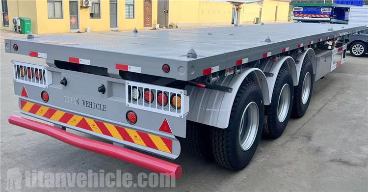 Tri Axle Flat Deck Trailer for Sale in Mauritius