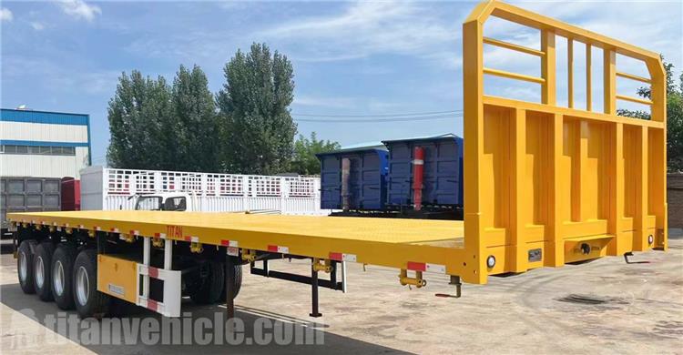 4 Axle Flatbed Truck Trailer for Sale In Zimbabwe