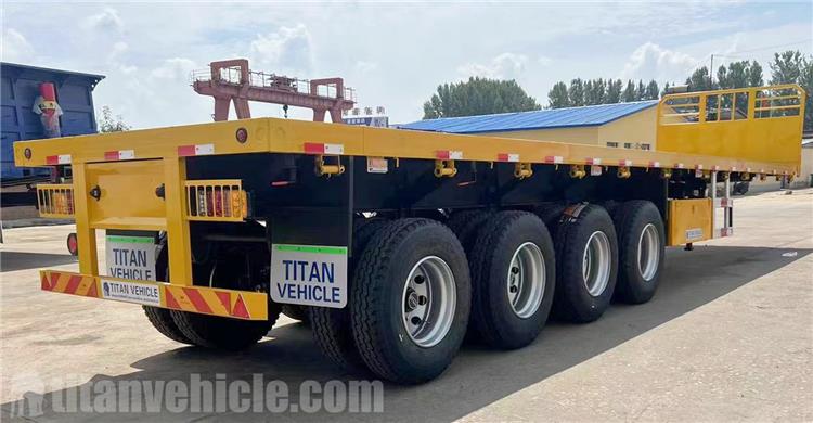 4 Axle Flatbed Truck Trailer for Sale In Zimbabwe