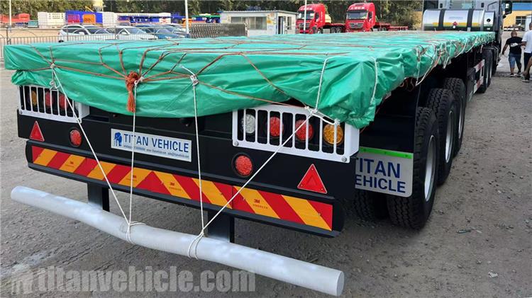 Flatbed Truck Trailer for Sale In Dominica