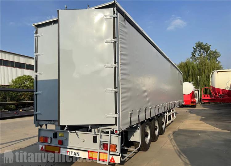 Tautliner Truck Trailer for Sale In Russia