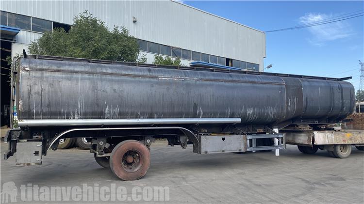 38000 Liters Fuel Tanker Trailers for Sale In Namibia Luderitz