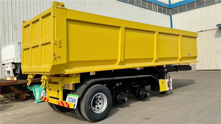 Tri Axle Tractor Tipper Trailer for Sale In Mozambique