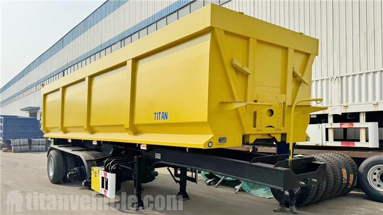 Tri Axle Tractor Tipper Trailer for Sale In Mozambique