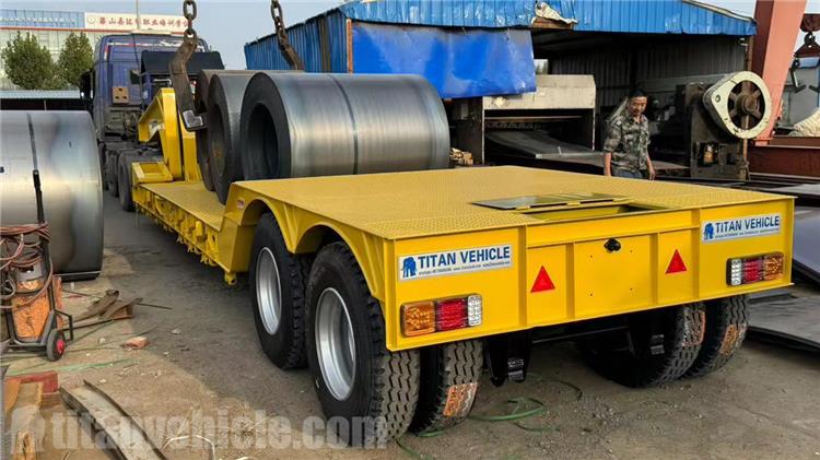 2 Axle 12.6m Detachable Gooseneck Trailer for Sale in Guyana Georgetown,gy