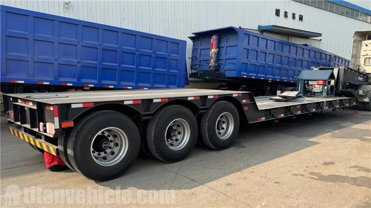 Tri Axle 80 Ton Removable Gooseneck Trailer for Sale In Guyana Georgetown