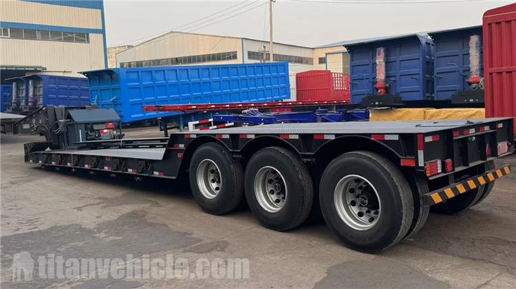 Tri Axle 80 Ton Removable Gooseneck Trailer for Sale In Guyana Georgetown