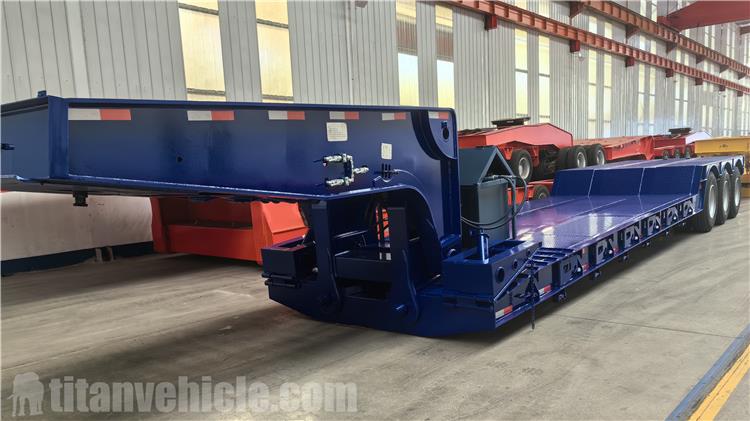 80 Ton Detachable Gooseneck Lowboy Trailer for Sale In Guyana