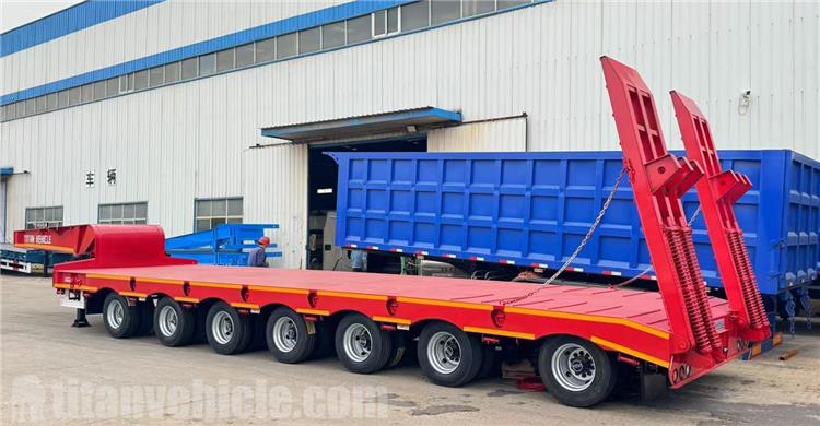 7 Axle Low Bed Trailer for Sale In Philippines