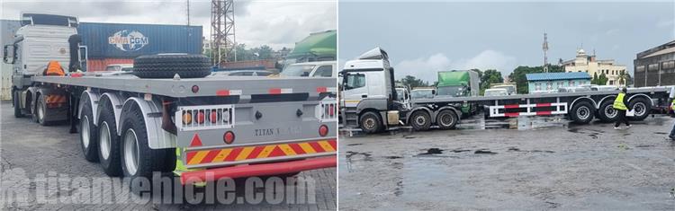 40 ft Flatbed Trailer for Sale In Angola