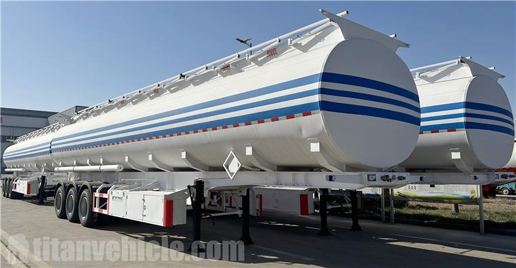 45000 Liters Fuel Tanker Trailer for Sale In Mauritania