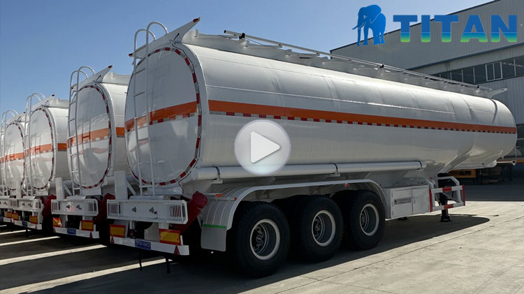 50000 Liters Oil Tanker Trailer for Sale In Benin