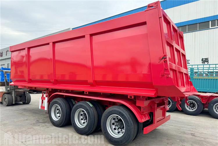 30 CBM Semi Tipper Trailer for Sale In Tanzania