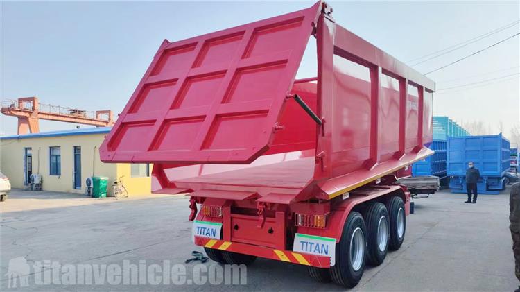 30 CBM Semi Tipper Trailer for Sale In Tanzania