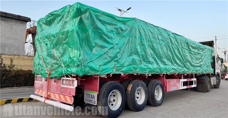 80 Ton Drop Side Trailer for Sale In Zambia