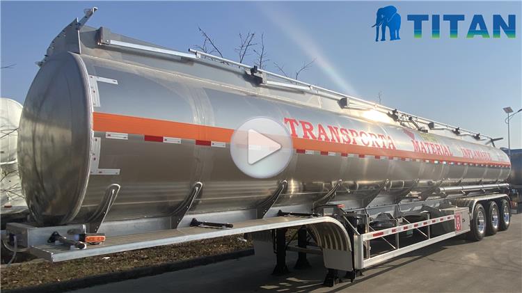 38000 Lts Aluminum Tanker Semi Trailer for Sale In Jamaica