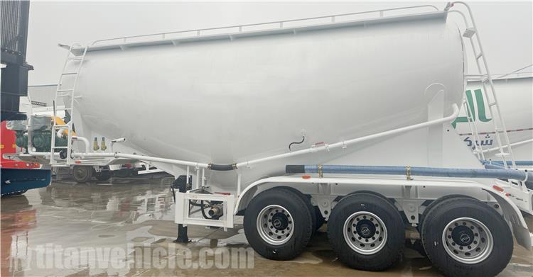 50 T Bulk Powder Tanker Trailer for Sale In Ghana