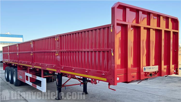 Tri Axle 60 T Side Wall Trailer for Sale In Zambia