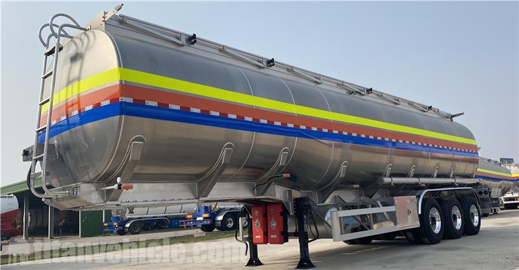 38000 Lts Aluminum Tanker Semi Trailer for Sale In Jamaica