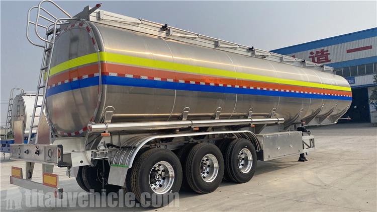 38000 Lts Aluminum Tanker Semi Trailer for Sale In Jamaica