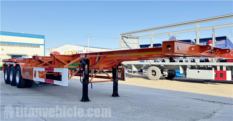 12.5 M Skeletal Semi Trailer for Sale In Jamaica