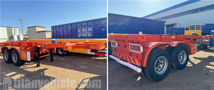 12.5 M Skeletal Semi Trailer for Sale In Jamaica