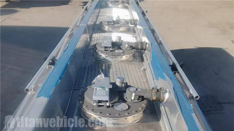 2 Axle 32000 Liters Aluminum Tanker Trailer for Sale In Jamaica