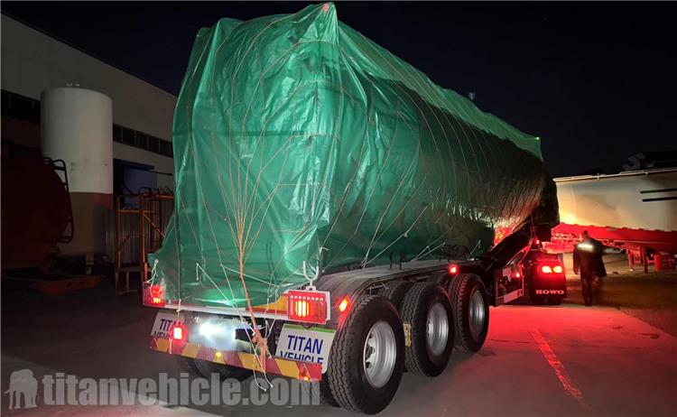 30CBM Cement Bulker Tanker Trailer for Sale In Ethiopia