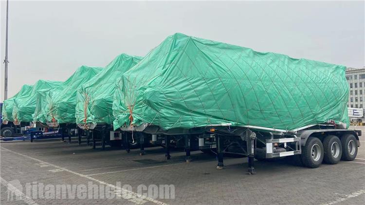 30CBM Cement Bulker Tanker Trailer for Sale In Ethiopia