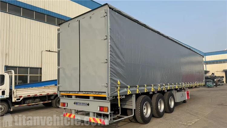 Cheap 45ft Tautliner Trailer for Sale in Panama