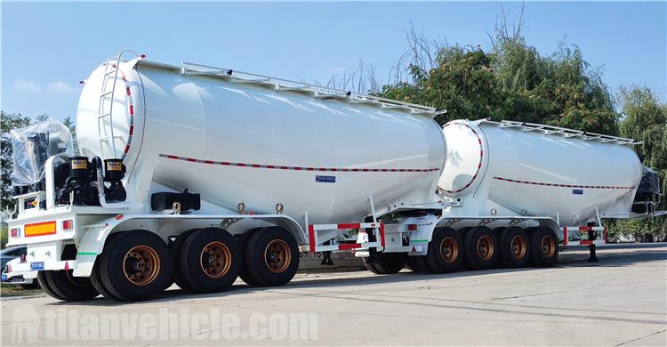 Cement Bulker Interlink Trailer for Sale In Indonesia