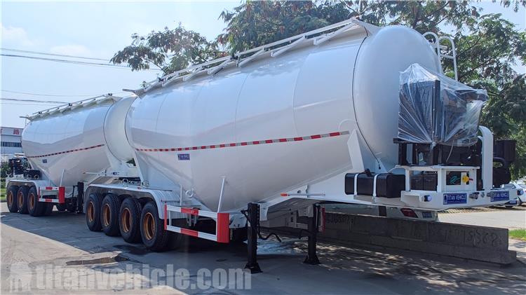 Cement Bulker Interlink Trailer for Sale In Indonesia