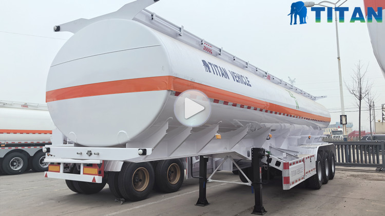 Tri Axel Trailer and Fuel Tankers of 27000 Liters for Sale In Ghana