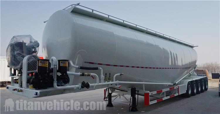 5 Axle Bulk Cement Tanker Trailer for Sale In Libya