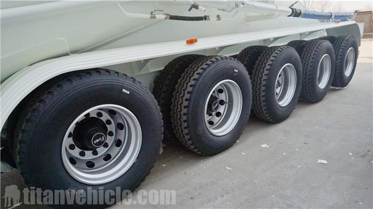 5 Axle Bulk Cement Tanker Trailer for Sale In Libya
