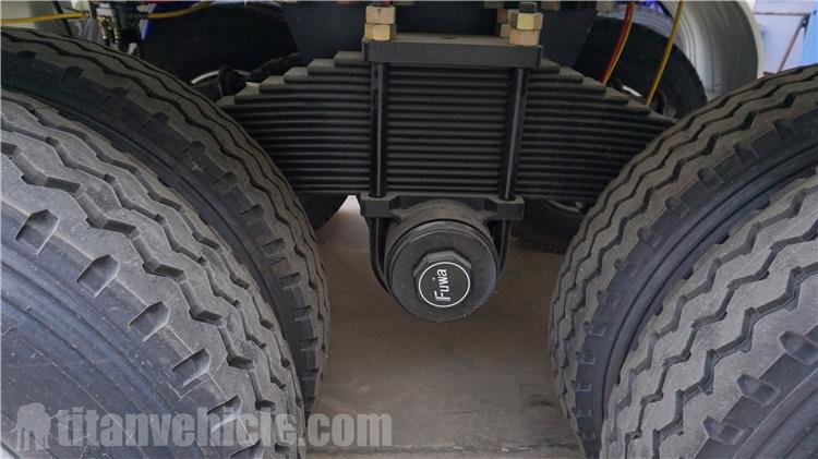 2 Axle Fuel Tanker Trailer with Bogie Suspension for Sale in Djibouti