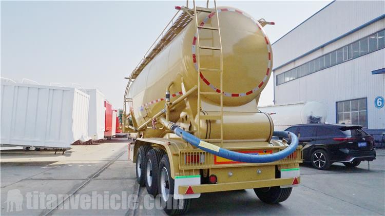40CBM Bulk Cement Tanker Trailer for Sale In Zambia