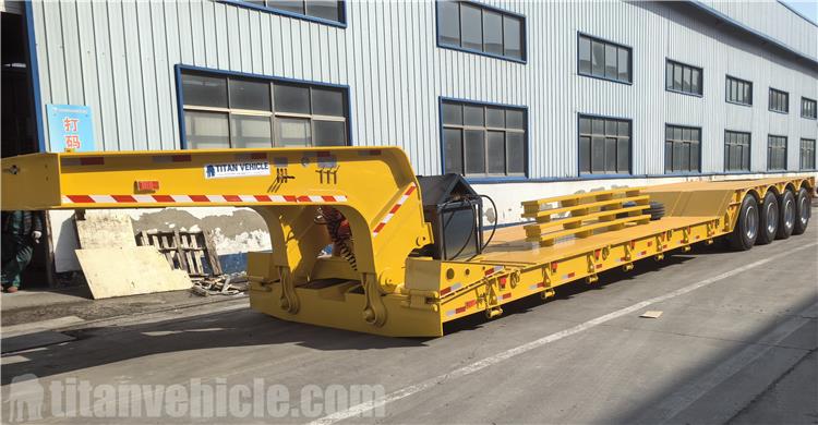 4 Axle Detachable Gooseneck Trailer for Sale in Panama