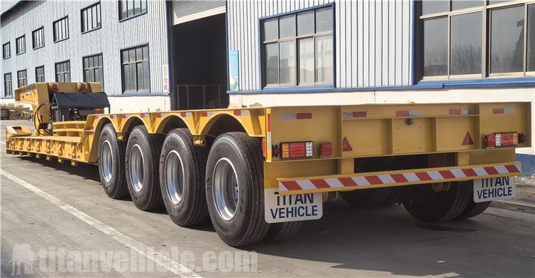 4 Axle Detachable Gooseneck Trailer for Sale in Panama