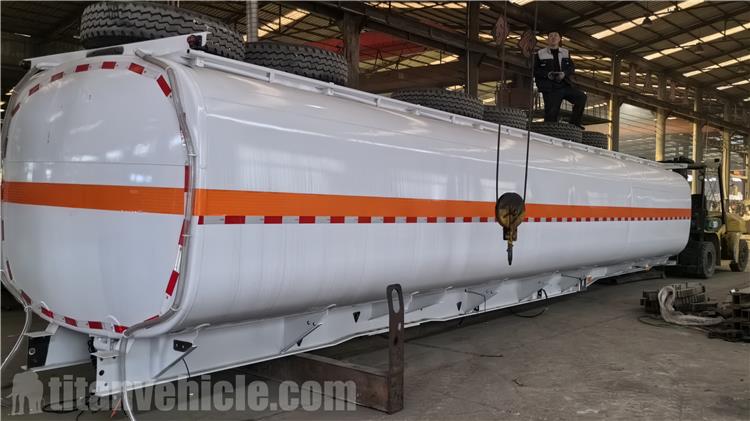 33000 liters Fuel Transportation Trailer for Sale In Mauritania