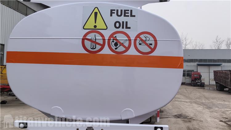 33000 liters Fuel Transportation Trailer for Sale In Mauritania
