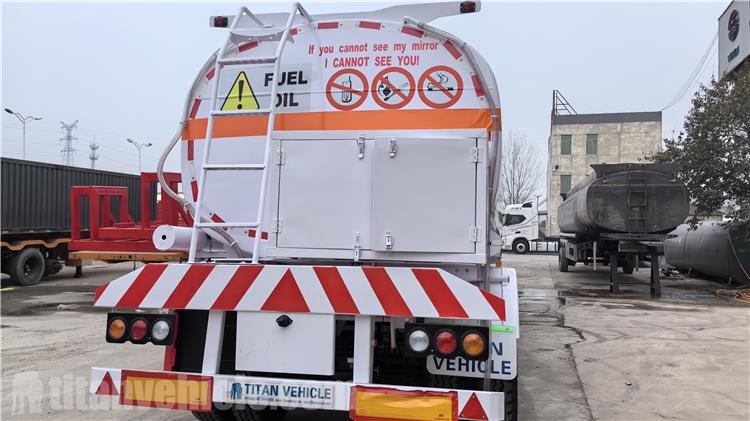 33000 liters Fuel Transportation Trailer for Sale In Mauritania