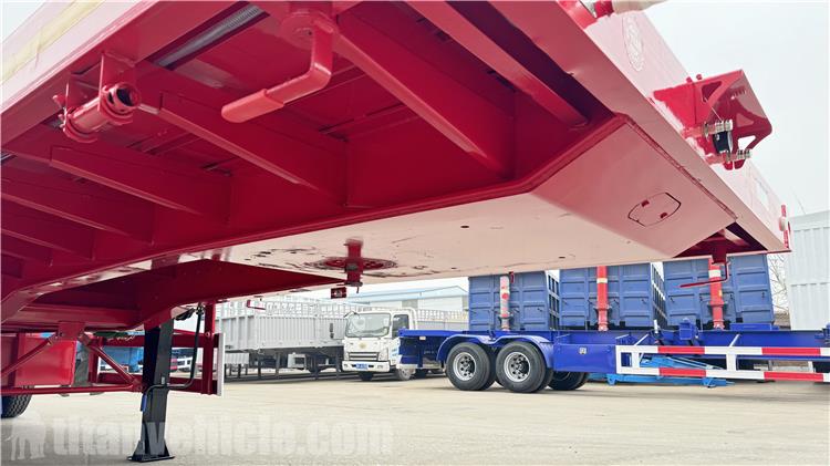 3 Axle 40 Feet Flatbed Trailer for Sale In Trinidad and Tobago