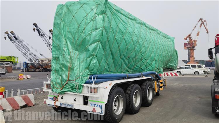 42CBM Powder Tanker Trailer for Sale In Uruguay