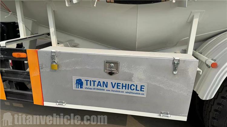 42CBM Powder Tanker Trailer for Sale In Uruguay