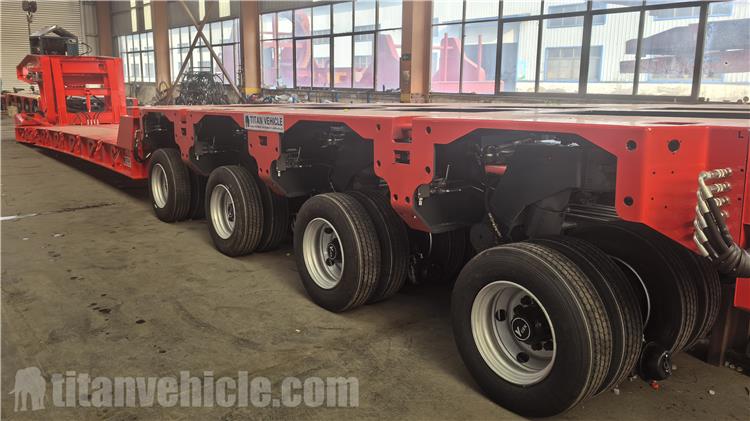 80Ton Detachable Gooseneck Lowboy Trailer for Sale In Mexico