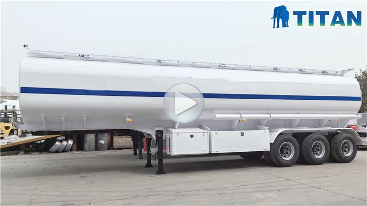 33000 Liters Fuel Transportation Trailer for Sale In Mali